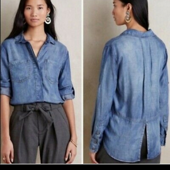 Cloth and Stone Anthropologie shirt - Picture 5 of 5